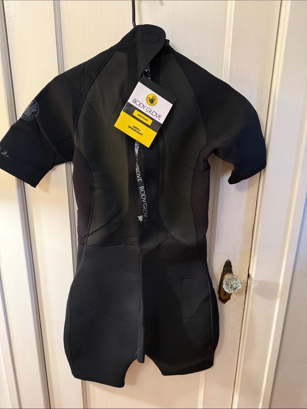 BODY GLOVE  Short Sleeve Black Wetsuit - Men-M Women-L